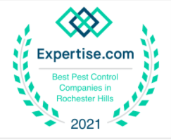 Expertise.com Best Pest Control Companies in Rochester Hills 2021 Badge Icon